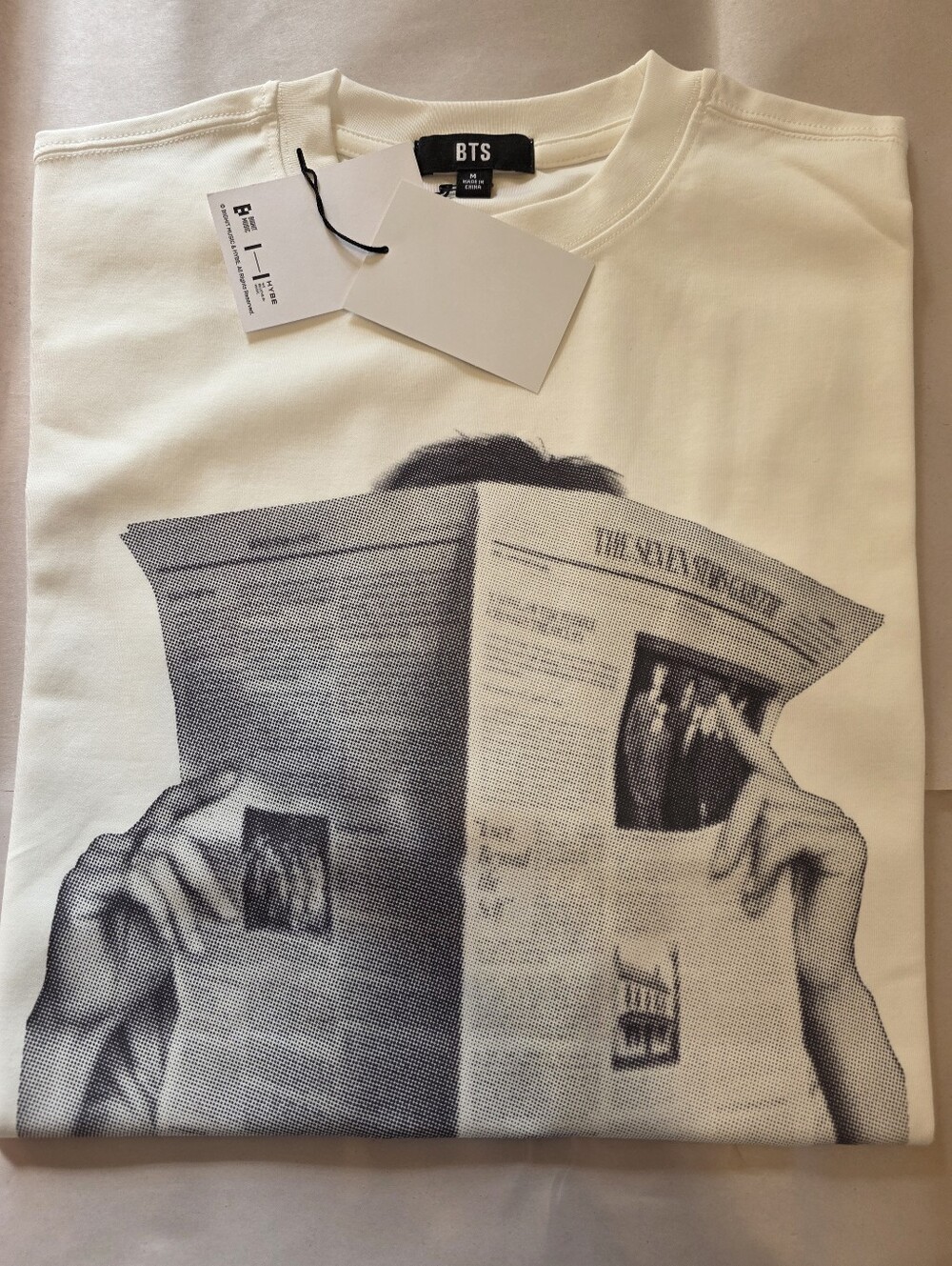 BTS Official Arirang Pop-Up Merch T-shirt- Namjoon (RM) - Picture 3 of 6
